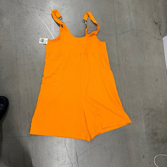 NWT Vintage Pro Spirit 90's Overall Tangerine Cotton Jumper - Picture 6 of 6